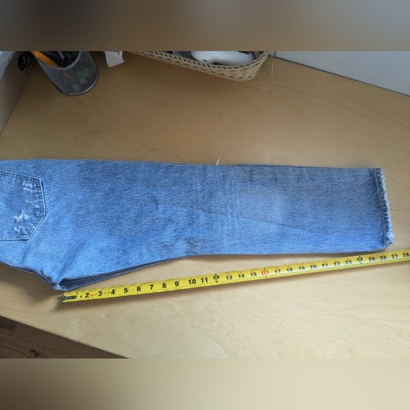 AGOLDE - 90's Mid Rise Loose Fit in Fall Out Jeans Size 23 100% Cotton - Picture 14 of 16